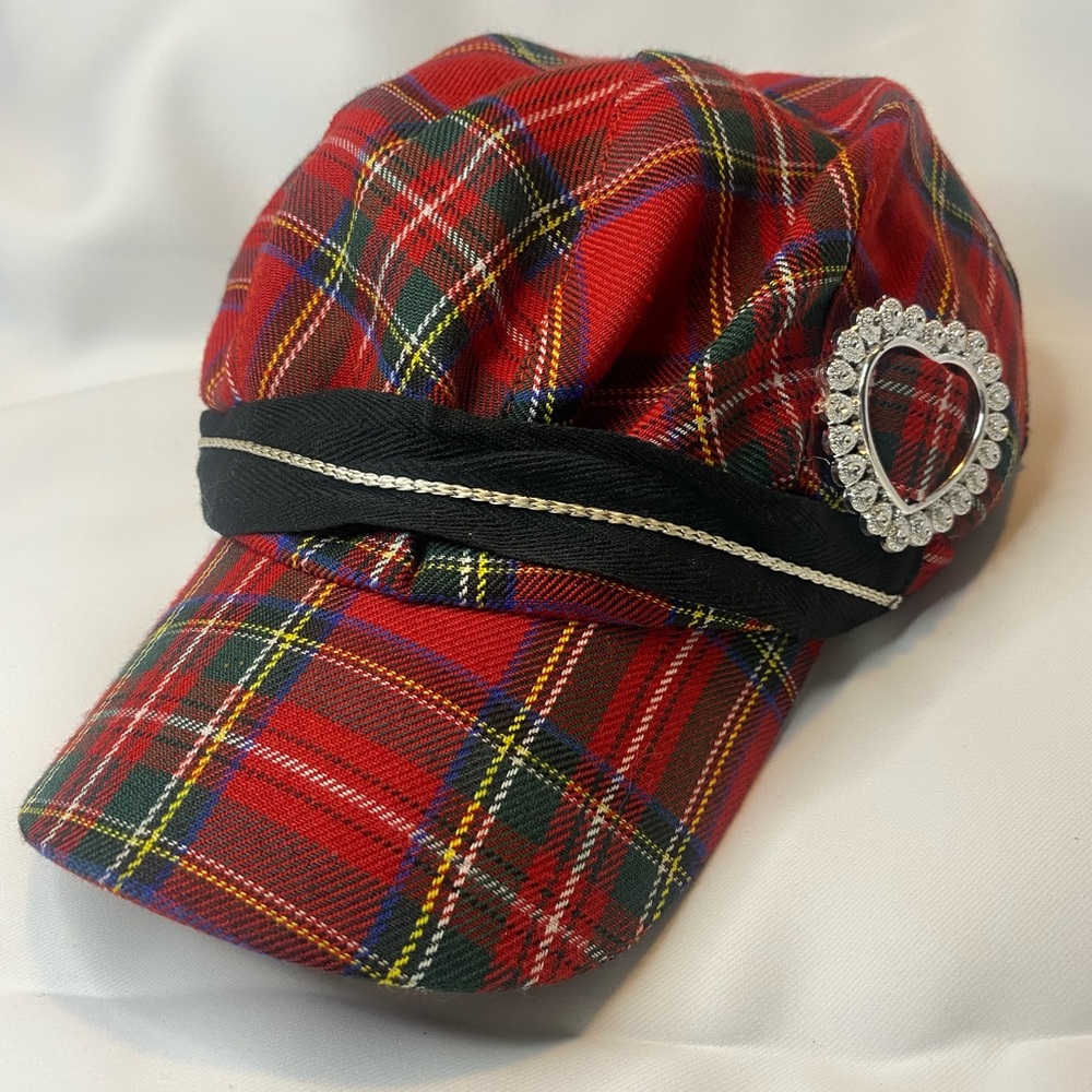Classic Red Plaid Hat